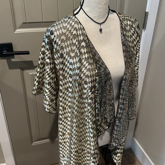 LuLaRoe MONROE Kimono NWT Sz S - Picture 2 of 8